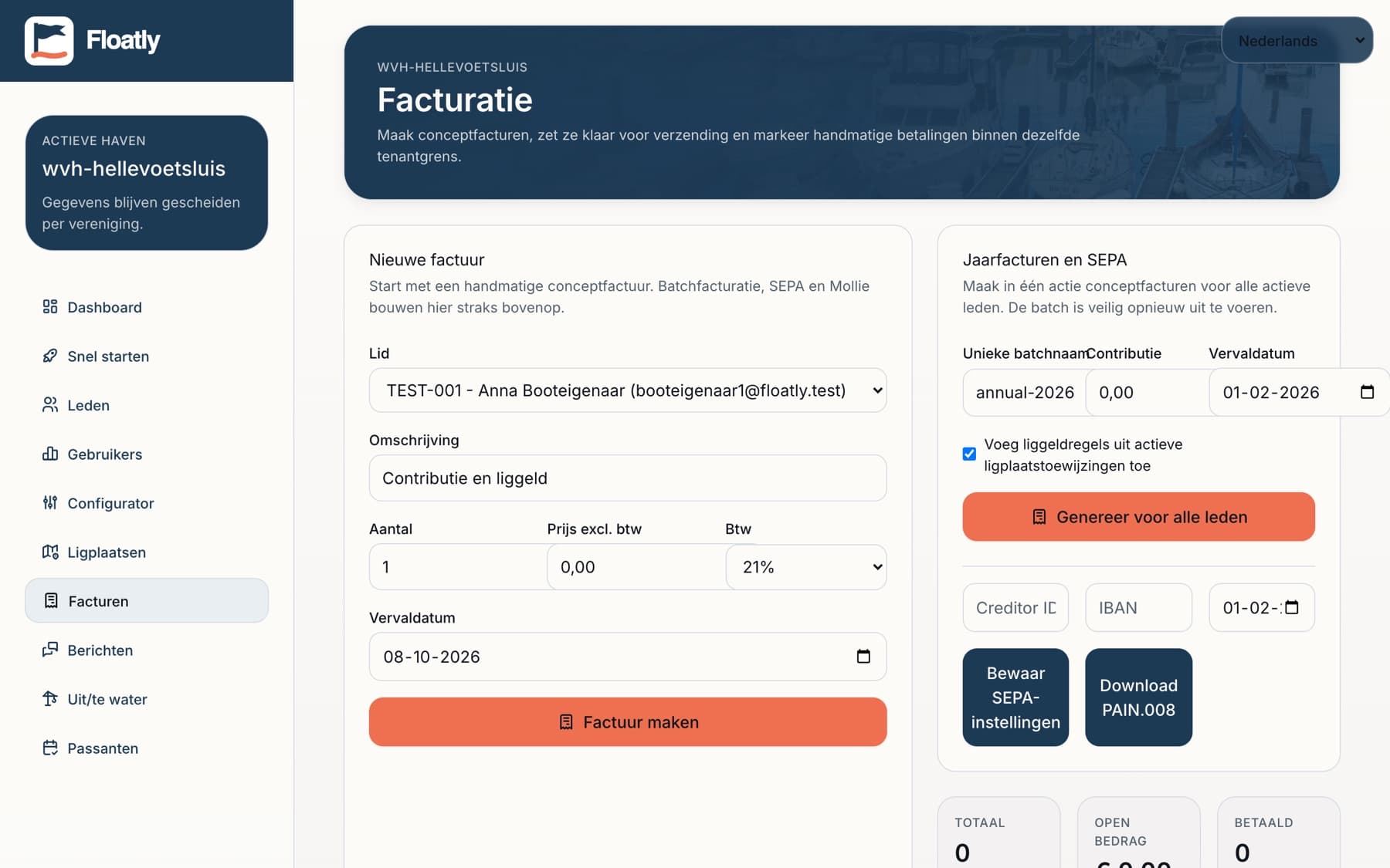 Factures et prélèvement automatique