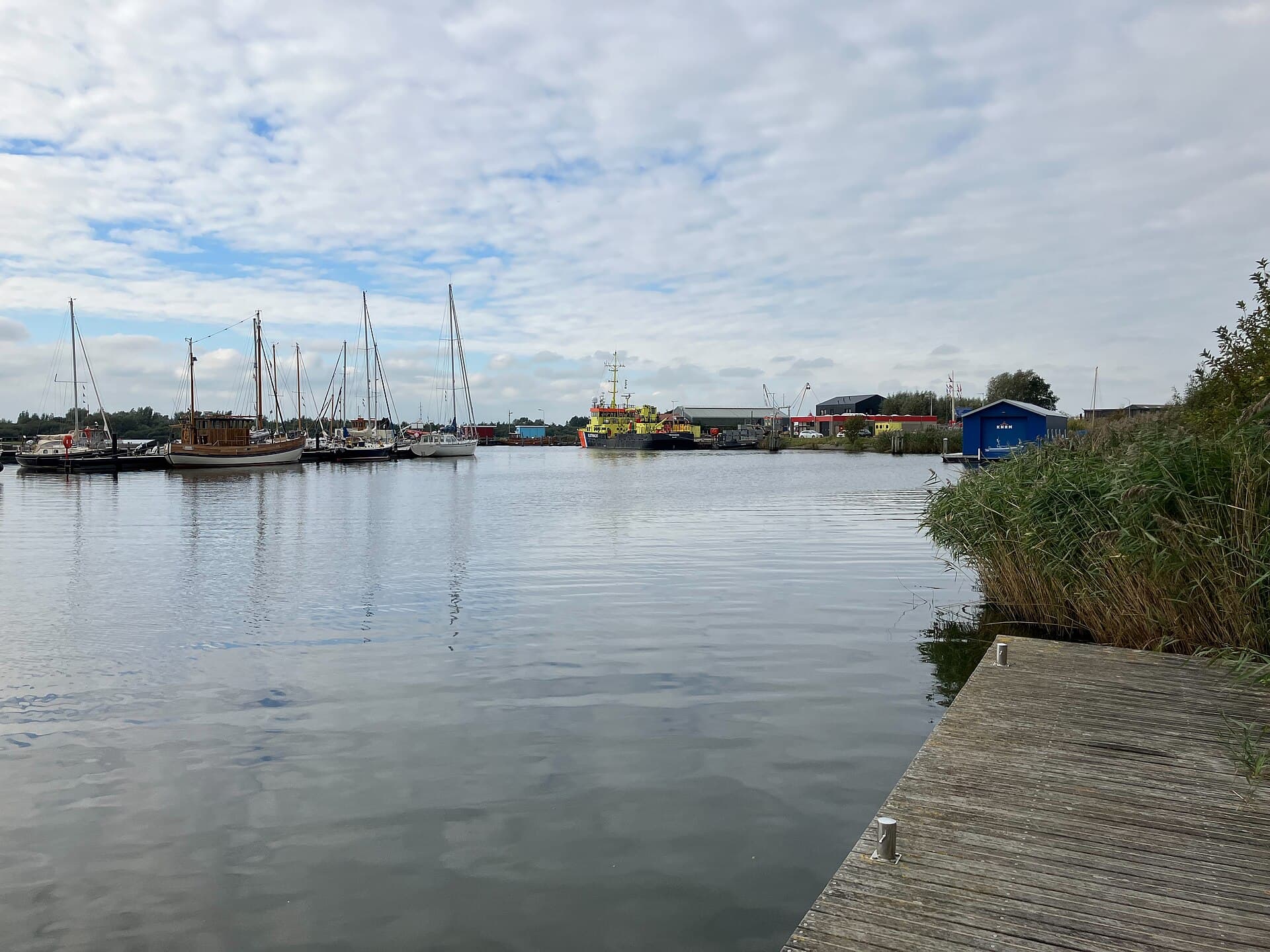 Noordergat in Lauwersoog