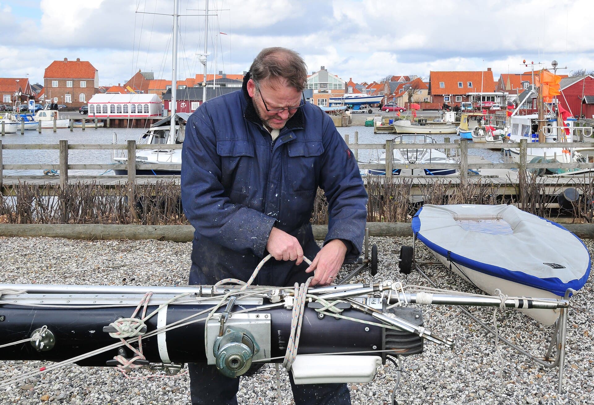 Ringkøbing Havn in Ringkøbing-Skjern Kommune