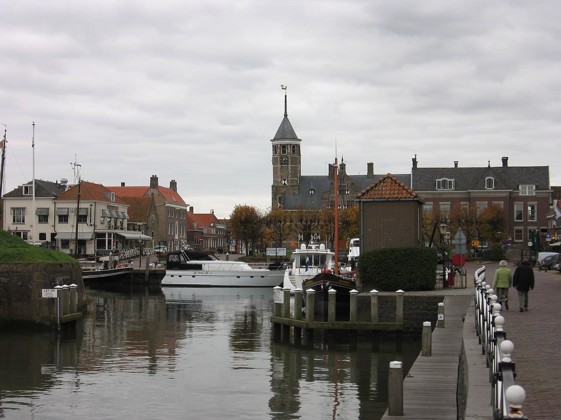 Stadshaven Willemstad in Willemstad